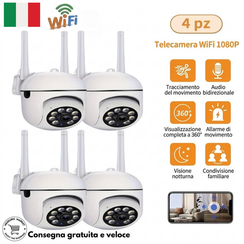 Telecamera ptz wifi - ptz,