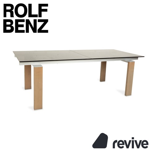Rolf benz vetro - vetro, tavolo