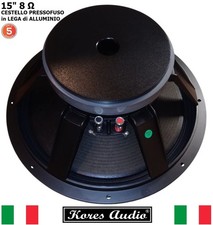 Kores Audio 15PAK75 Woofer SubWoofer (USA) PA 15" Pollici 38 Cm 8 Ohm 1200W/600W