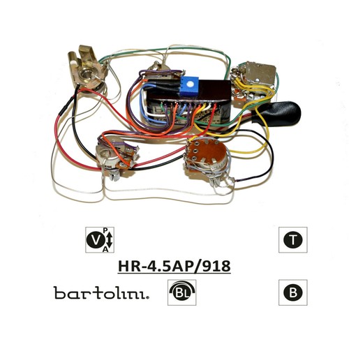 Bartolini 5ap pre - bartolini, pre-cablato