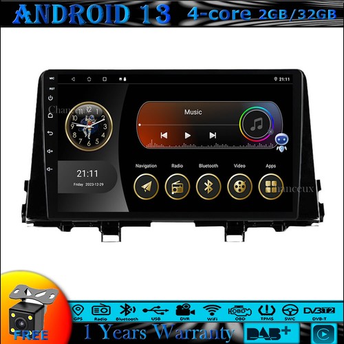Unità principale android - 9",