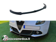 ADATTE PER ALFA ROMEO GIULIETTA IN ABS NERO LUCIDO SPLITTER SPOILER ANTERIORE++
