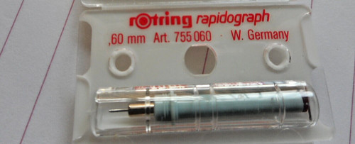 Pennino rotring rapidograph - pennino, da
