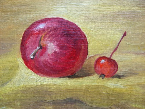 Quadro olio natura - , cibo