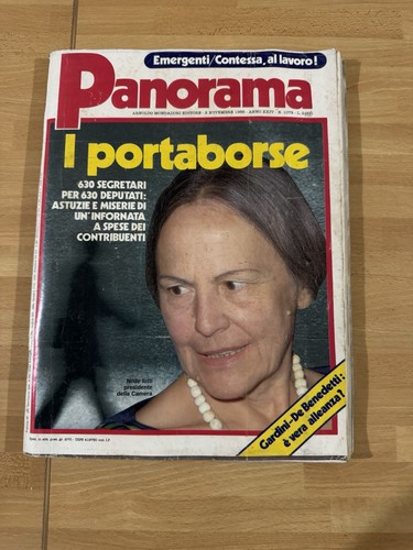 Panorama novembre 1986 - panorama, 2