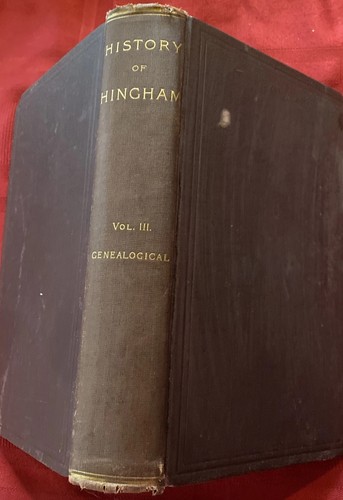 History hingham vol - history, of