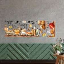 Adesivo murale creativo cibo