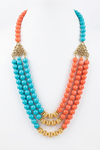 Collana italiana multifilo - collana,