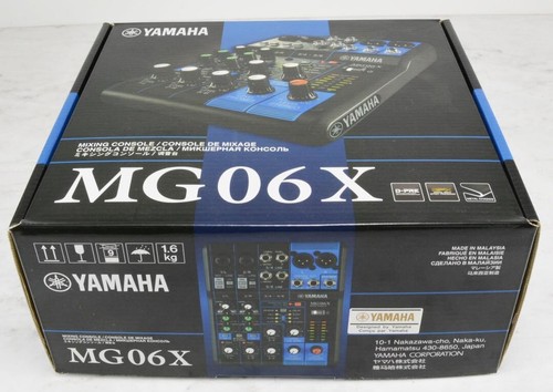 Yamaha mg06x console - console, di