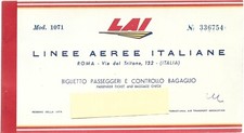 LAI - Linee Aeree Italiane -