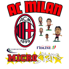MICROSTARS CORINTHIAN CALCIATORI SERIE A ITALY - GIOCATORI SQUADRA: MILAN