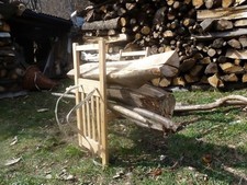 PORTA LEGNA A SPALLA - "tipo gerla" costruito artigianalmente