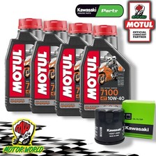 KIT TAGLIANDO MOTUL 7100 10W40 + FILTRO OLIO Kawasaki Versys 1000