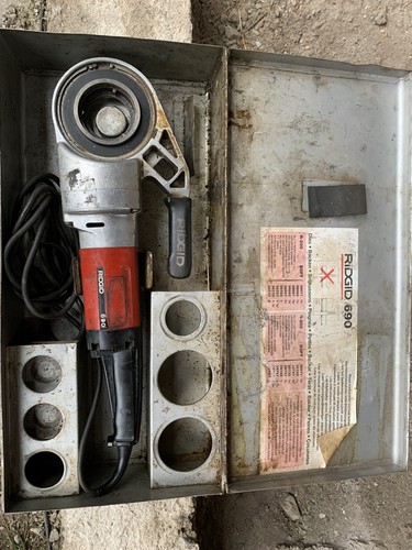 Filettatrice elettrica ridgid - filettatrice,