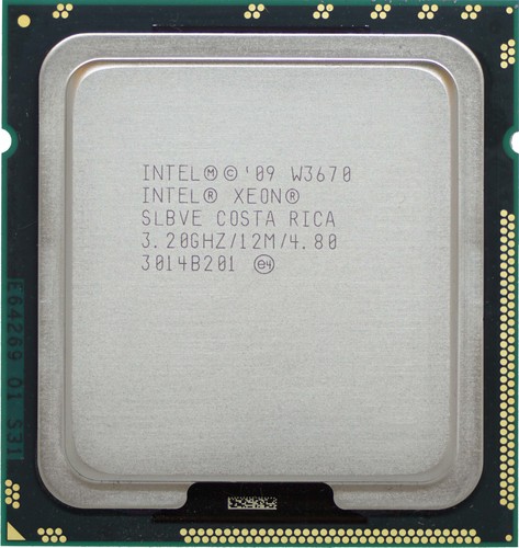 Intel xeon w3670 - intel, ghz