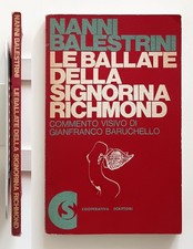 Nanni Balestrini Le ballate della signorina Richmond 1977 G. Baruchello