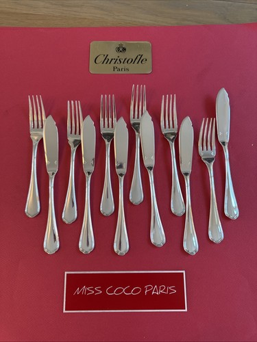 Posate pesce christofle - posate,