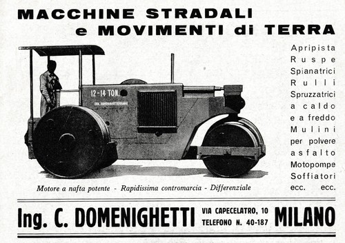 Pubblicita 1940 macchine - 1940,