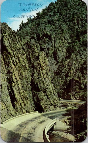 Cartolina thompson canyon - cartolina,