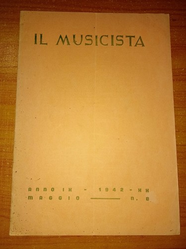 Musicista maggio - musicista, n.