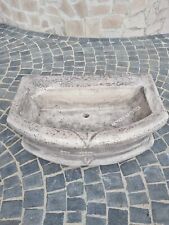 LAVANDINO LAVABO PILOZZO VASCA PER CUCINA DA ESTERNO GIARDINO IN  CEMENTO  MARMO