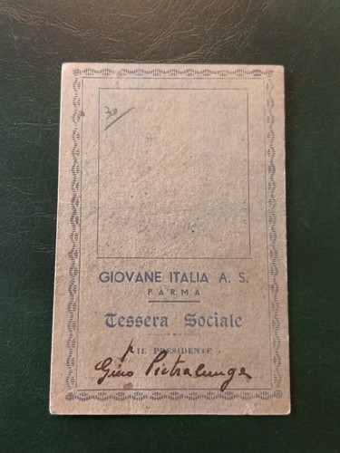 Calcio tessera football - calcio,