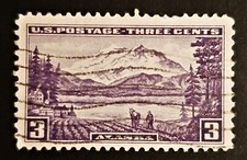 Francobolli Stati Uniti Alaska Mount Mckinley Yt 365 1937