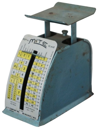 Bilancia pesa lettere postali
