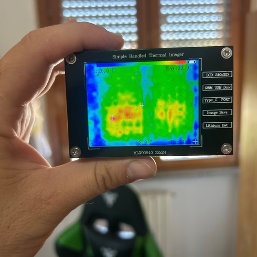 Mlx90640 mini thermal - -mini, imager