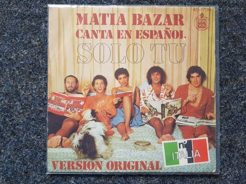 Matia bazar solo - tu, 7''