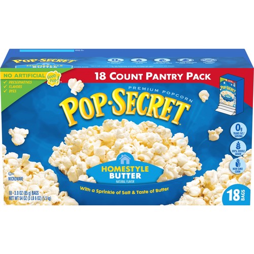 Popcorn microonde pop - pop, secret