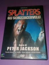DVD - SPLATTERS GLI SCHIZZACERVELLI - PETER JACKSON HORROR FILM CULT VERY RARE