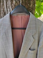 VESTE HOMME à carreaux LAINE