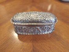 Scatola Argento Vittoriano