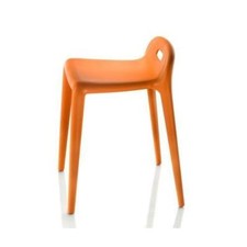 Sgabello Yuyu Arancio Magis