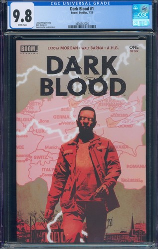 Dark blood cgc 8 pagine - blood, 9,8