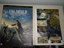 FINAL FANTASY XV GUIDA STRATEGICA UFFICIALE PIGGYBACK + MAPPA