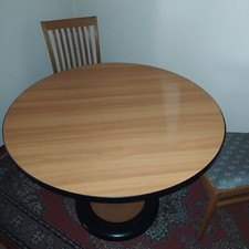 Tavolo tondo nobilitato - tavolo,
