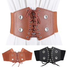 Corsetto A Forma Di Cincher Con Lacci E Cintura Larga Sottoseno Da Donna⊥ ☆
