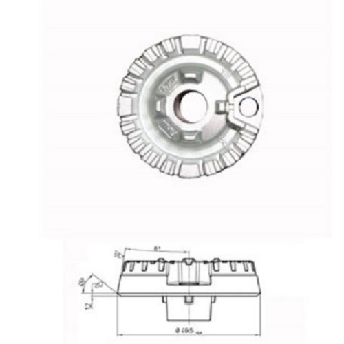 Bruciatore spartifiamma