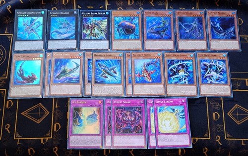 Yugioh shark starter - deck, set