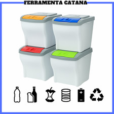 pattumiera raccolta differenziata immondizia bidone secchio spazzatura piccola