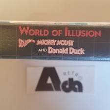 Errore Stampa SEGA  MD World Of Illusion Starring Mickey Mouse And Donald Duck