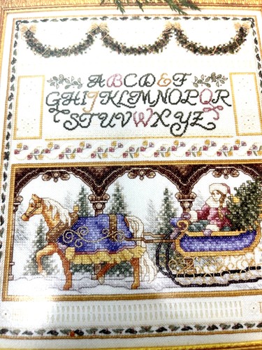Modello punto croce - , "christmas