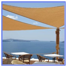 tenda a vela telo ombreggiante occhiellato impermeabile in tessuto parasole b