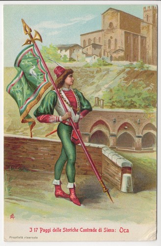 Paggi delle storiche contrade - delle,