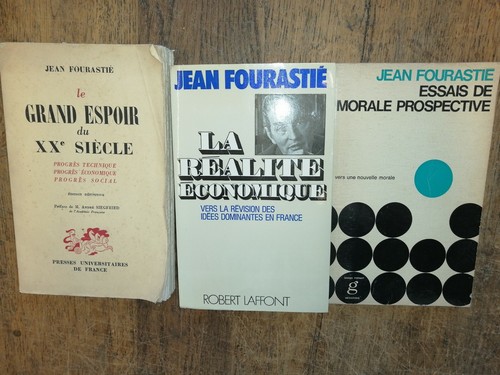 Lotto libri jean fourastié - 3,