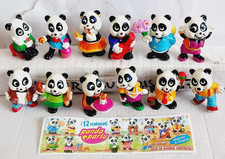 SORPRESINE KINDER FERRERO SERIE VINTAGE PANDA PARTY ENTRA SCEGLI FIGURE TOP RAR