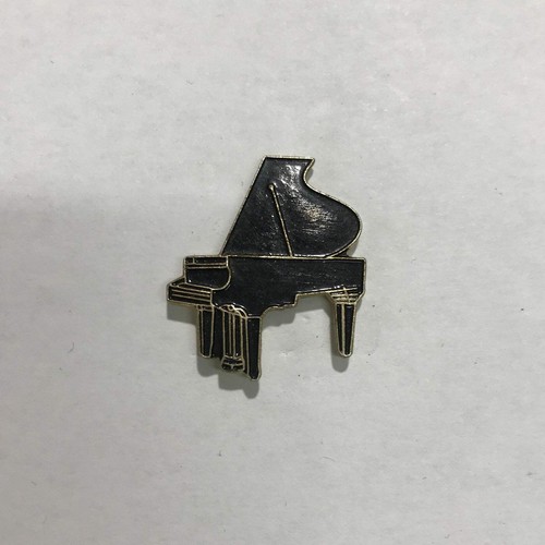 Pin pianoforte nero - -,