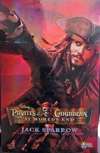 HOT TOYS MOVIE JACK SPARROW PIRATI DEI CARAIBI MMS42 ACTION FIGURE 1/6